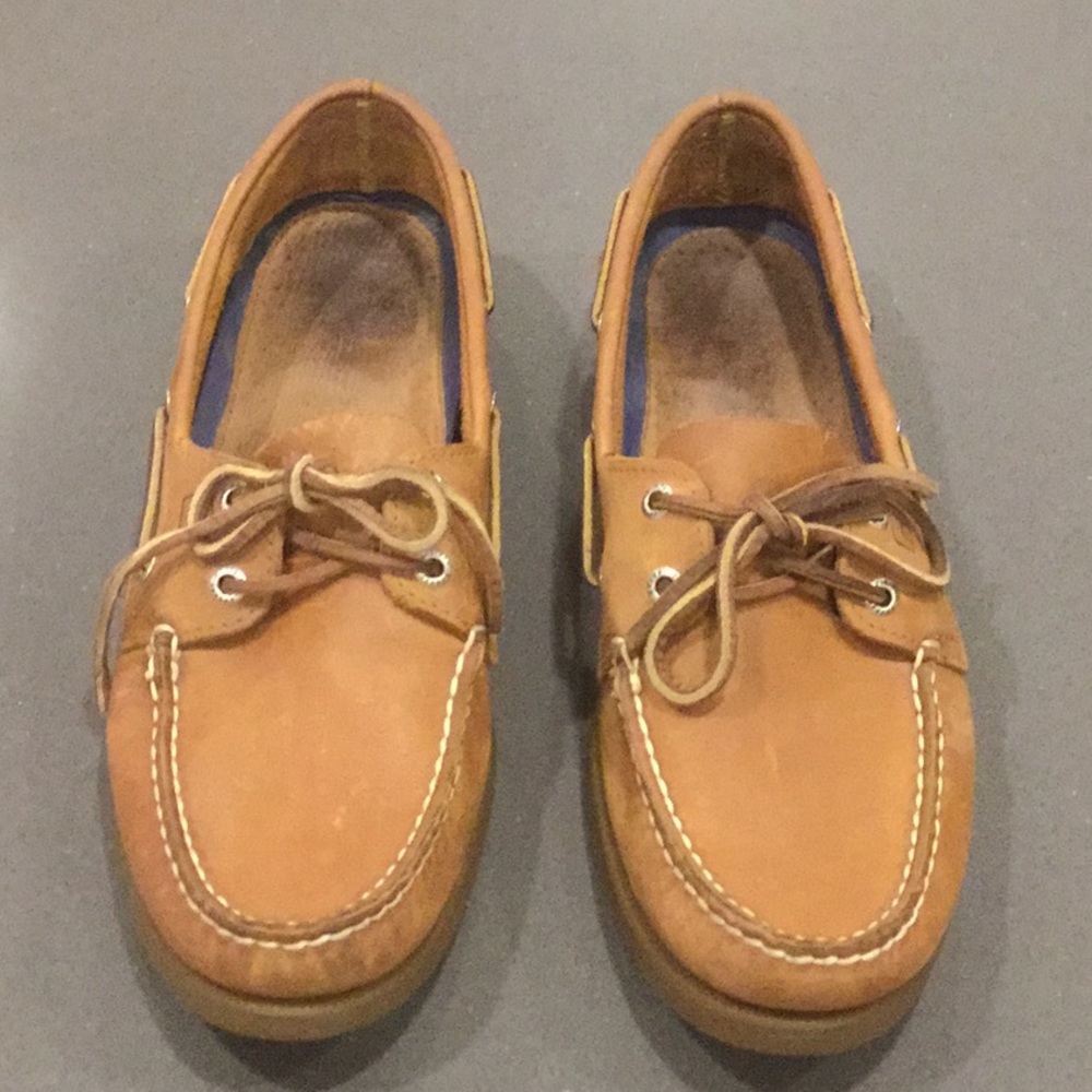Leather Sherry Top Siders